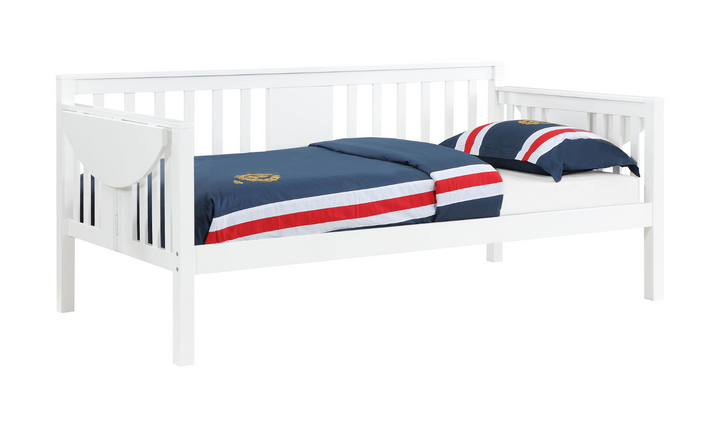 Bethany Twin Wood Daybed with Drop-down Tables-Jennifer Furniture