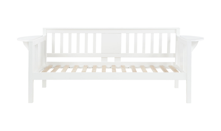 Bethany Twin Wood Daybed with Drop-down Tables-Jennifer Furniture