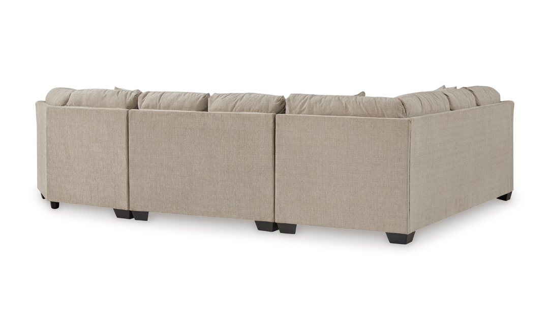 Brogan Bay 3-Piece Sectional with Cuddler in Cork