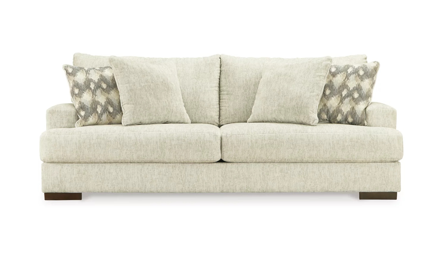 Ashley  Caretti 3-Seater Fabric Sofa In Parchment