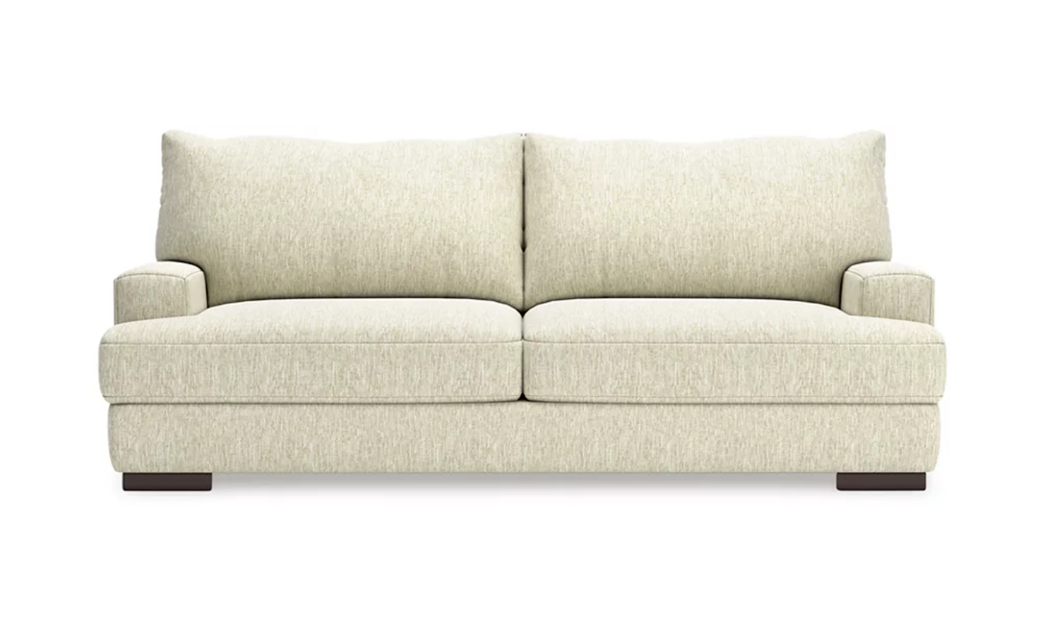 Ashley  Caretti 3-Seater Fabric Sofa In Parchment