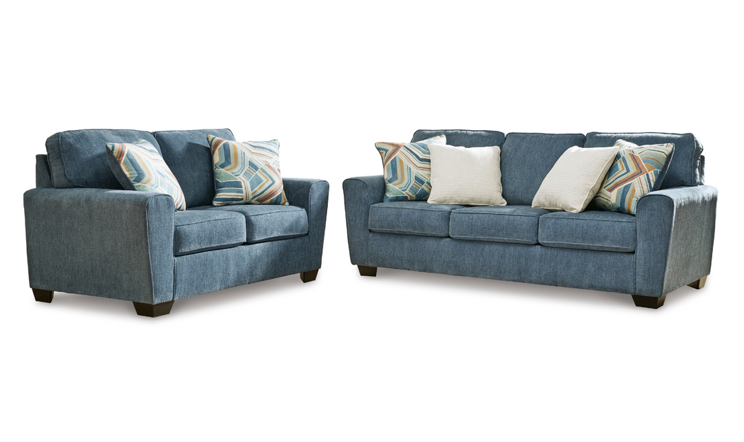 Modern Heritage Cashton Fabric Living Room Set (2 Pieces / 3 Pieces)