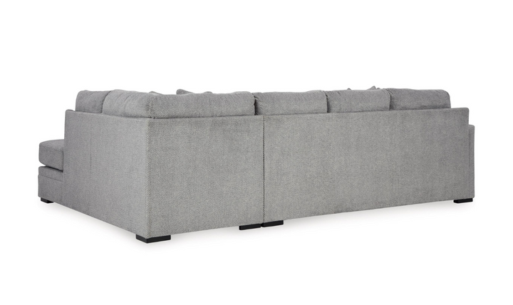 Casselbury 2-Piece Polyester Sectional with Chaise