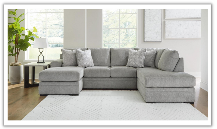 Casselbury 2-Piece Polyester Sectional with Chaise