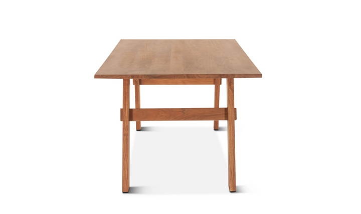 Chesapeake Rectangular Dining Table in Nutmeg Brown-Jennifer Furniture