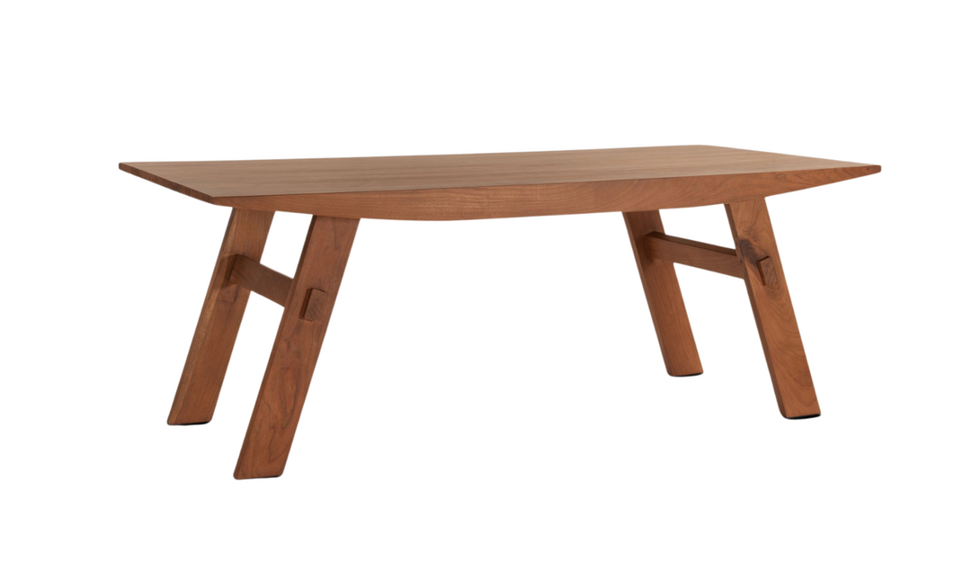 Chesapeake Rectangular Dining Table in Nutmeg Brown-Jennifer Furniture