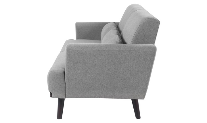 Coaster Furniture Blake 3-Seater Stationary Fabric Sofa in Gray-Jennifer Furniture