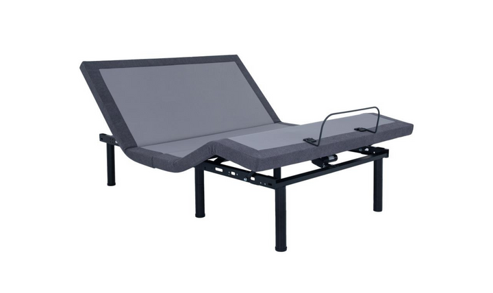 Coaster Negan Eastern King Power Adjustable Bed Base in Grey and Black-jennifer furniture