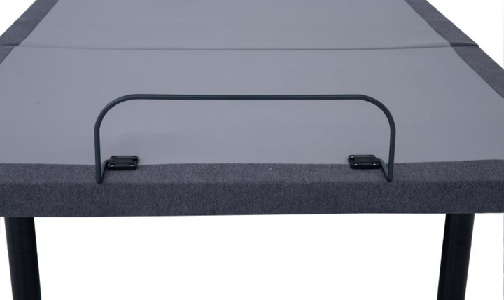 Coaster Negan Eastern King Power Adjustable Bed Base in Grey and Black