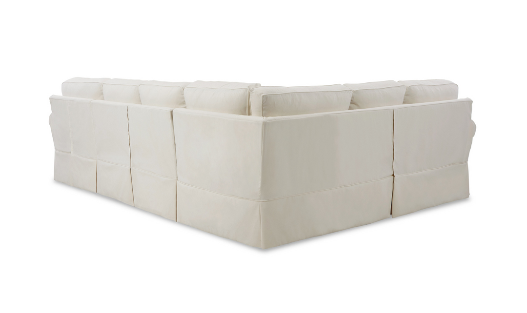 Craftmaster Cuddle 5-Seater U-Shape Chaise Sectional in Beige