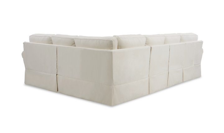 Craftmaster Cuddle 5-Seater U-Shape Chaise Sectional in Beige