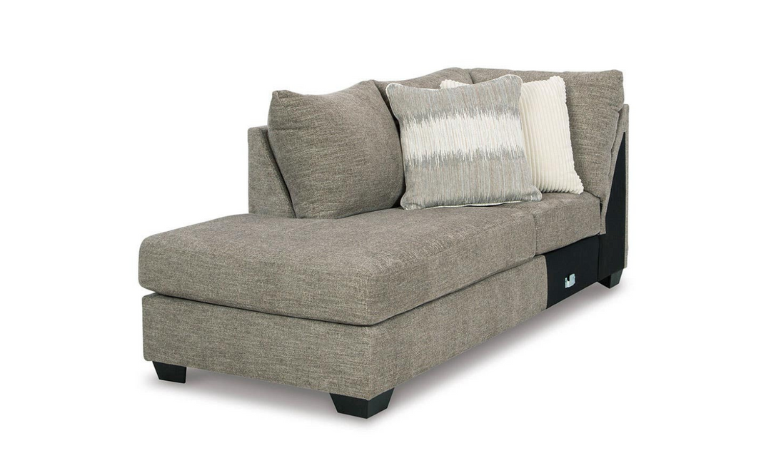 Creswell 2-Piece Polyester Sectional with Chaise