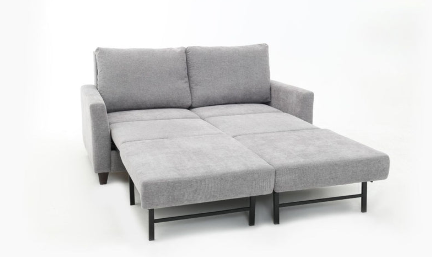 Gio Italia Cuddle Queen Fabric Sleeper Sofa With Nest Function