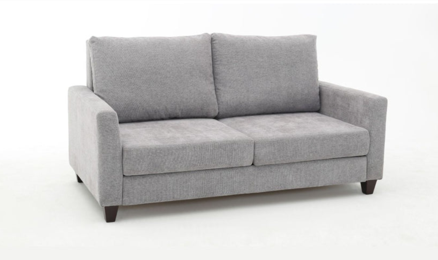 Gio Italia Cuddle Queen Fabric Sleeper Sofa With Nest Function