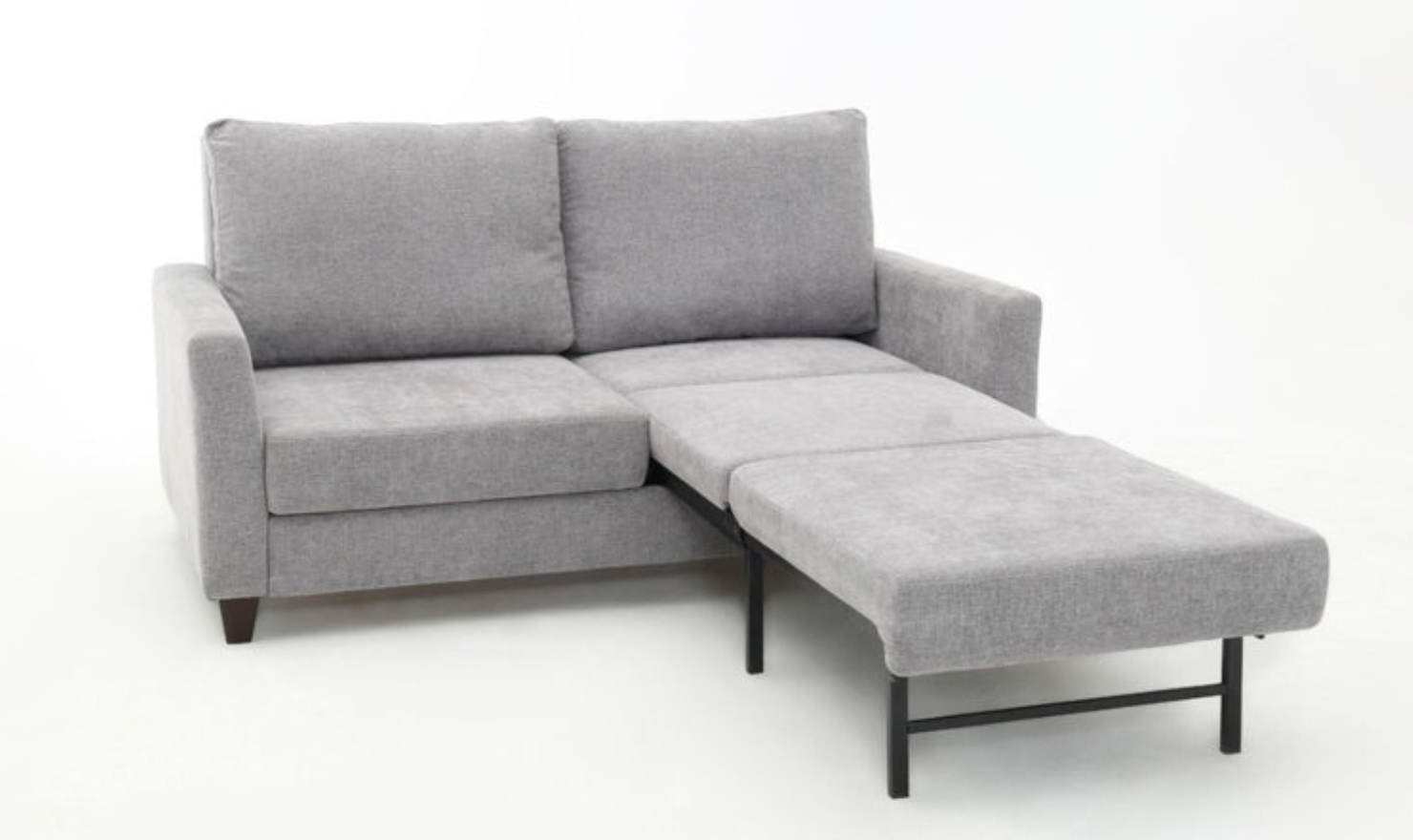 Gio Italia Cuddle Queen Fabric Sleeper Sofa With Nest Function