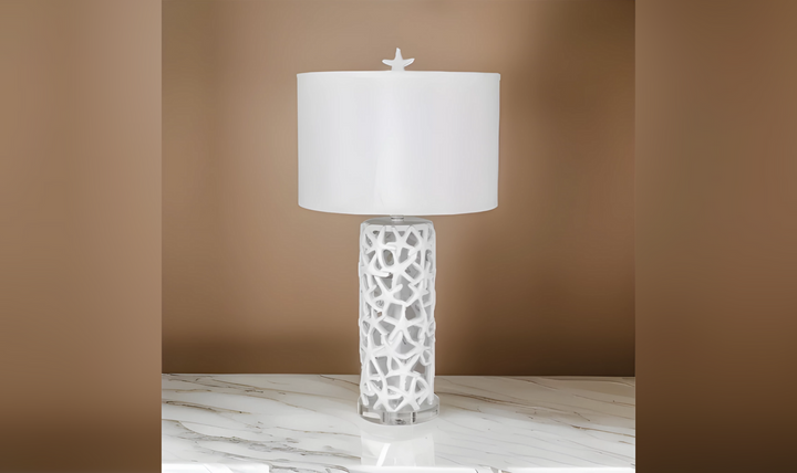 Darla 30" Poly Star Table Lamp (Set of 2)