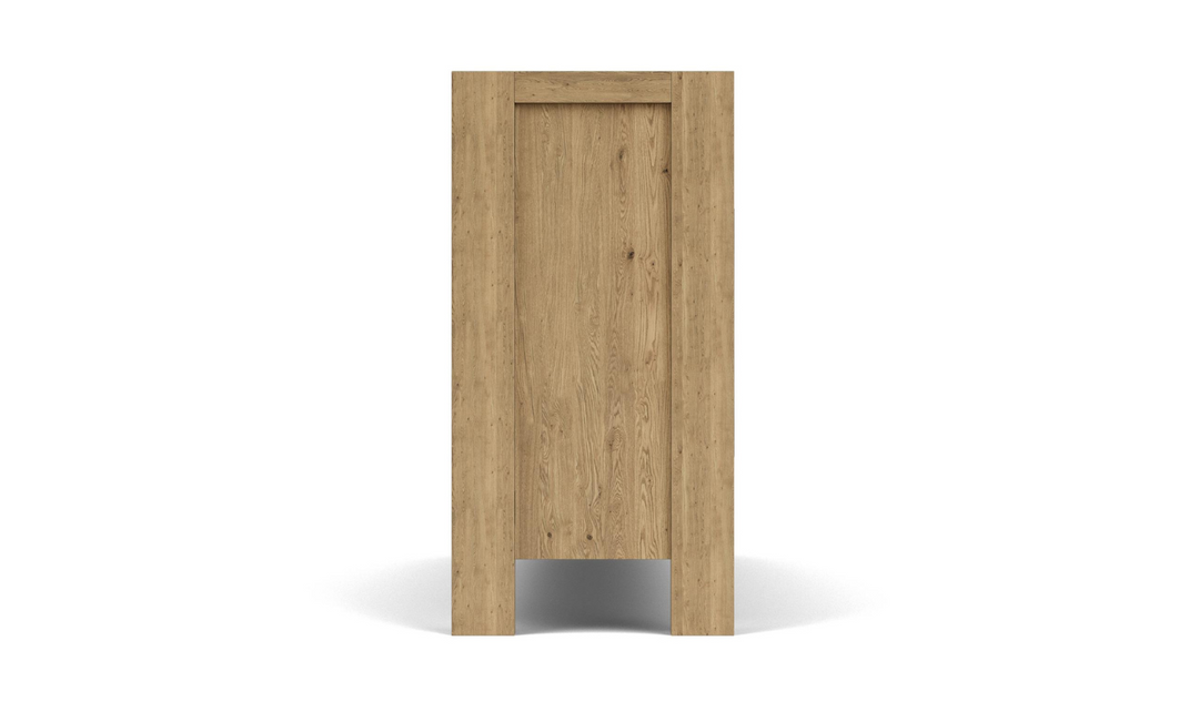 Riverside Davie 4 Door Rectangle Server in Pale Oak