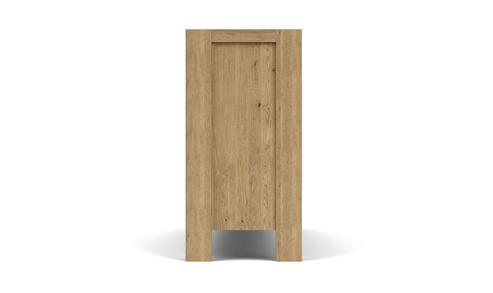 Riverside Davie 4 Door Rectangle Server in Pale Oak