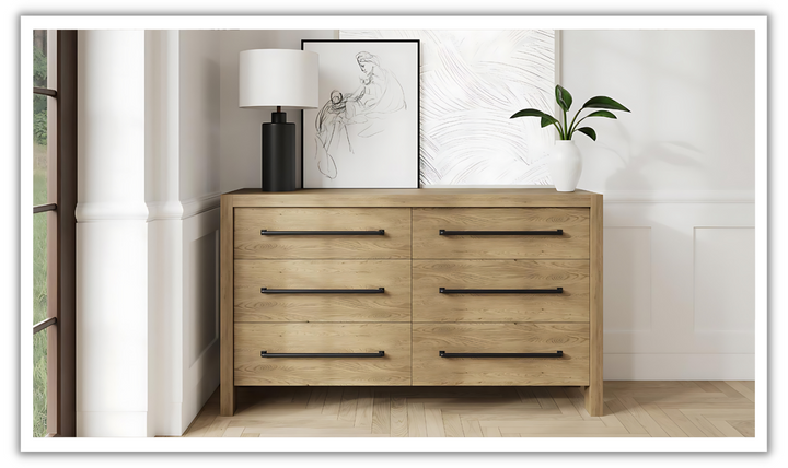 Davie Six Drawer Dresser