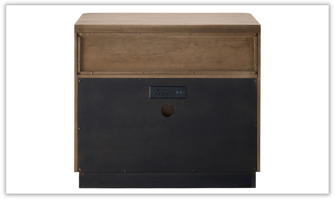 Nomad 2 Drawer Nightstand