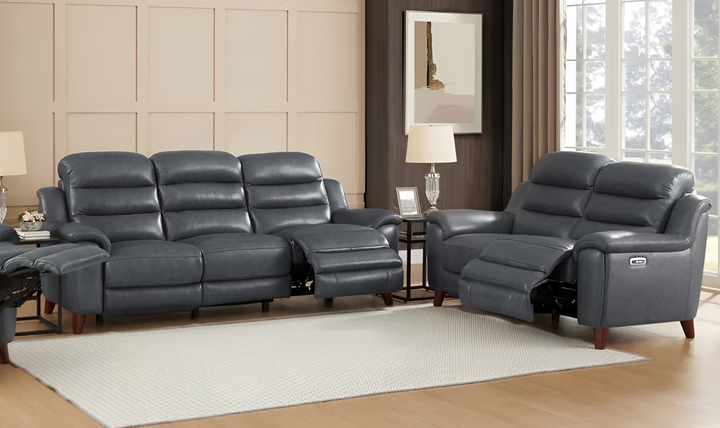 Dream 2-Seater Leather Power Headrest Zero Gravity Reclining Loveseat-Jennifer Furniture