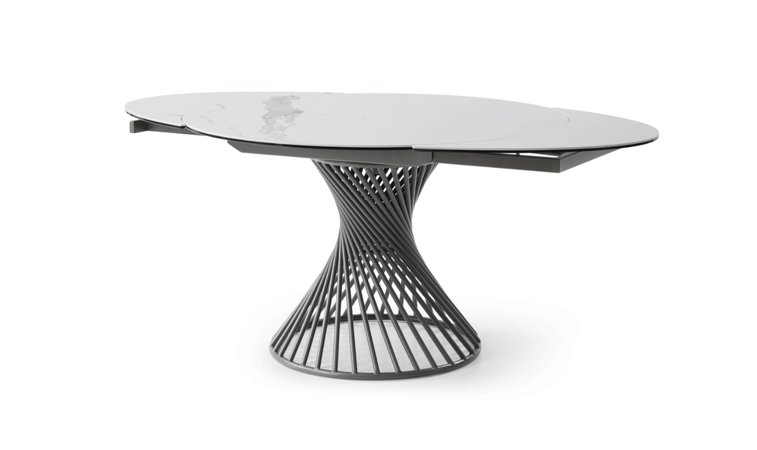 ESF Italia Ariella Round Ceramic Dining Table-Jennifer Furniture