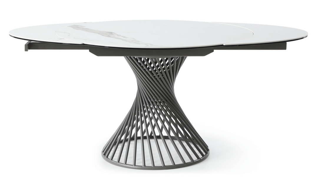 ESF Italia Ariella Round Ceramic Dining Table-Jennifer Furniture