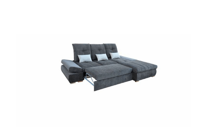 ESF Italia Estero 4-seater Fabric Gray Sectiona