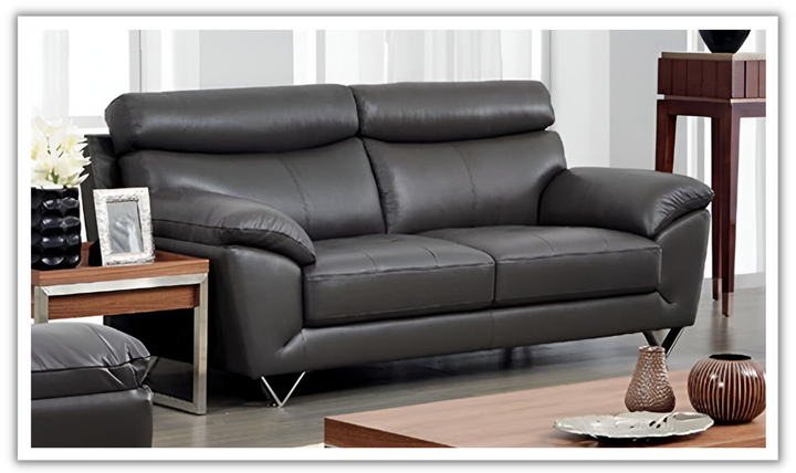 ESF Furniture Atticus 2-Seater Italian Leather Sofa-jennifer furniture