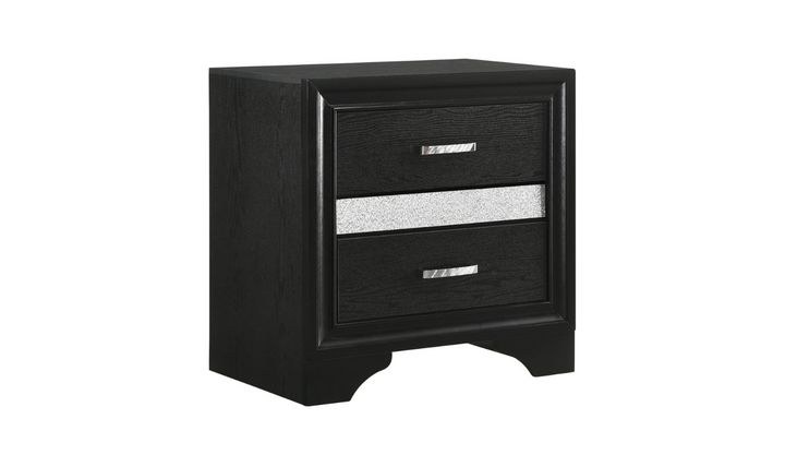 Coaster Furniture Miranda 2-Drawers Nightstand- Jennifer Furniture