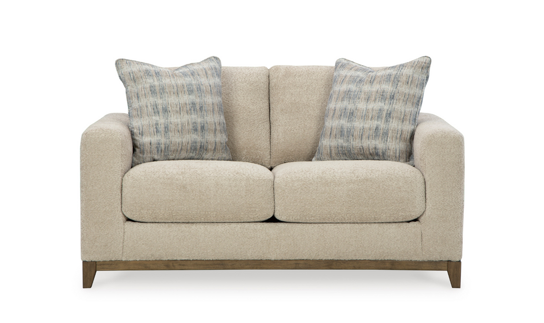 Modern Heriatage Parklynn 2 Seater Loveseat with Pillows