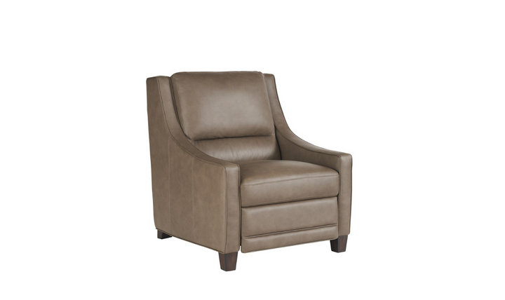 Universal Furniture Kelce Dual Power Motion Recliner Chair in Brown