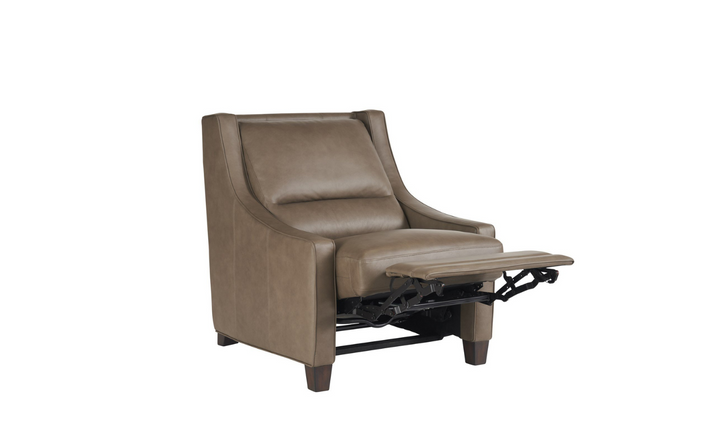 Universal Furniture Kelce Dual Power Motion Recliner Chair in Brown