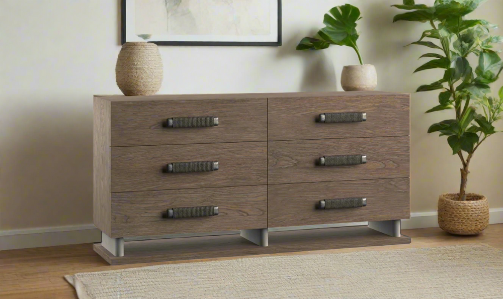 Bernhardt Casa Paros 6-Drawers Wooden Dresser-Jennifer Furniture