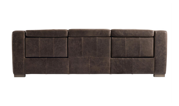 Bernhardt Arrezio 3-Seater Leather Power Motion Sofa With USB Port- Jennifer Furniture