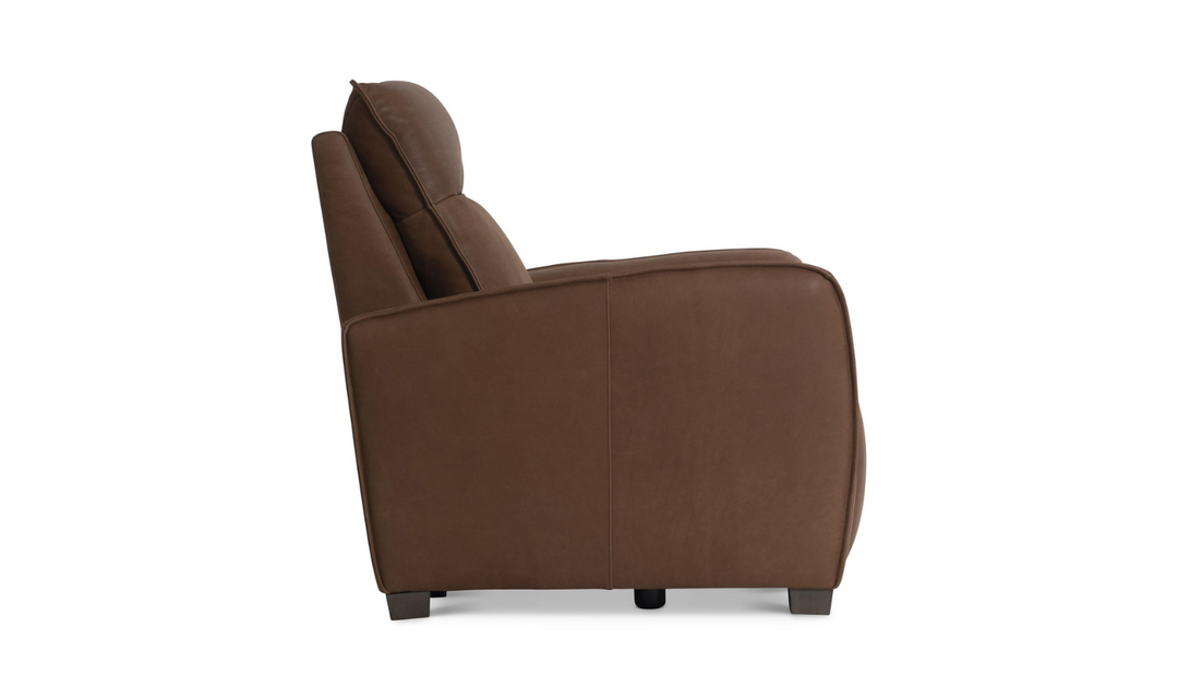 Bernhardt Sorrento Leather Power Motion Recliner Chair With USB Port