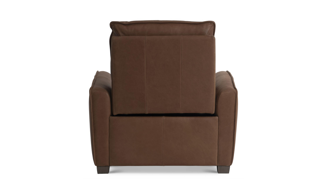 Bernhardt Sorrento Leather Power Motion Recliner Chair With USB Port