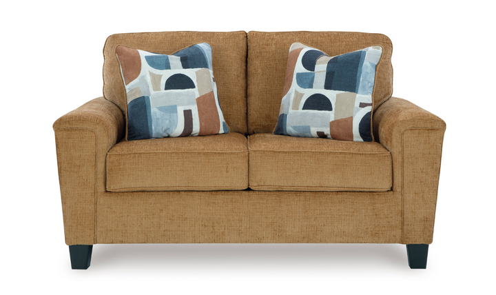 Modern Heritage Erinslane Fabric Loveseat With Tapered Legs