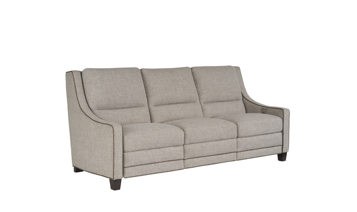 Universal Furniture Kelce 3-seater Brown Dual Power Motion Sofa