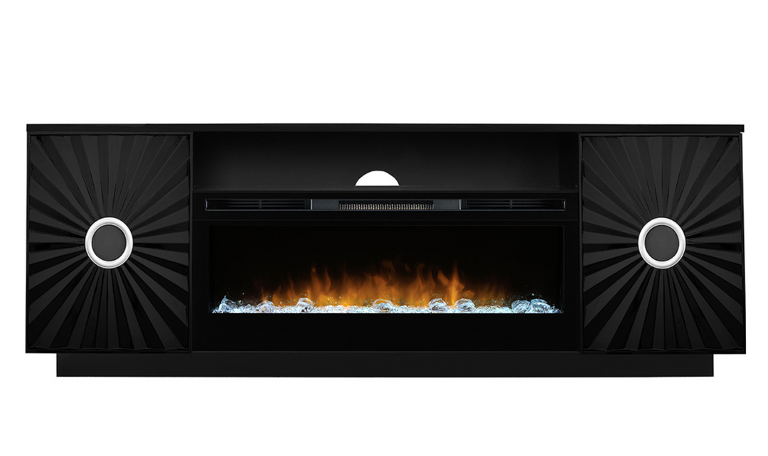 Smart Furniture Sunrise Console with Electric Fireplace