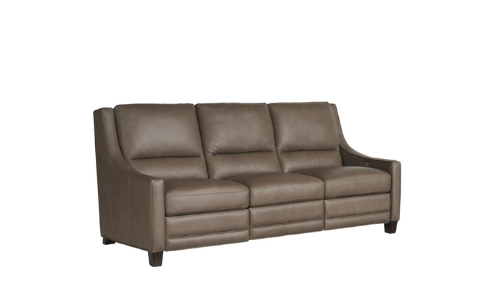 Universal Furniture Kelce 3-seater Brown Dual Power Motion Sofa