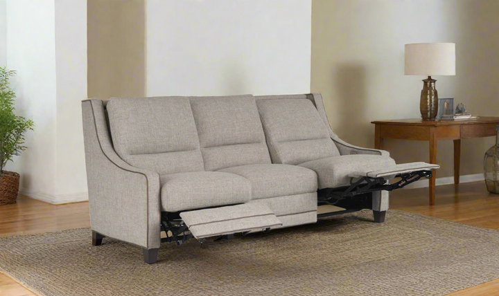 Universal Furniture Kelce 3-seater Brown Dual Power Motion Sofa