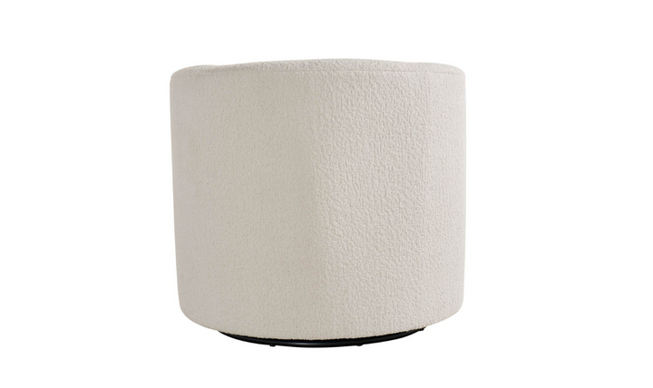 Universal Furniture Exhale Swivel Chair in Cream Fabric