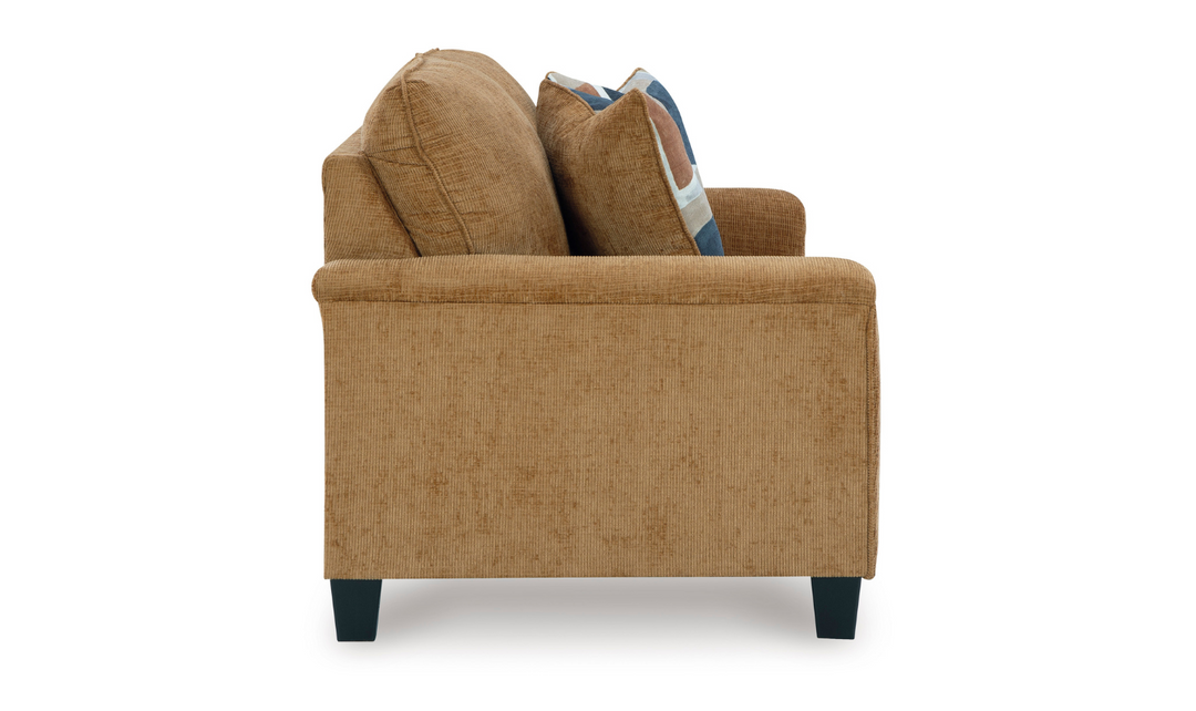 Modern Heritage Erinslane Fabric Loveseat With Tapered Legs