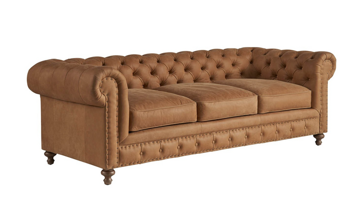 Universal Furniture Griffith Park Berkeley 3-seater Brown Sofa