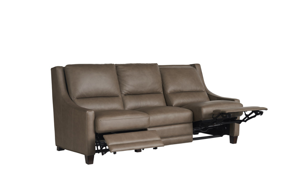 Universal Furniture Kelce 3-seater Brown Dual Power Motion Sofa