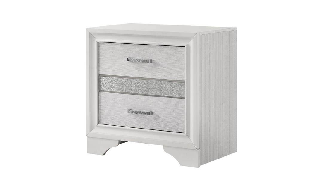 Coaster Furniture Miranda 2-Drawers Nightstand- Jennifer Furniture