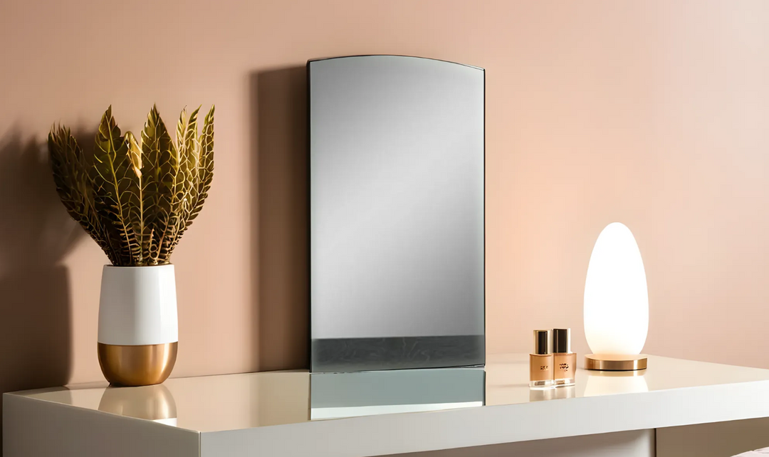 Jennifer Italia Tiramolla Modern Rectangle Mirror in Gray-Jennifer Furniture