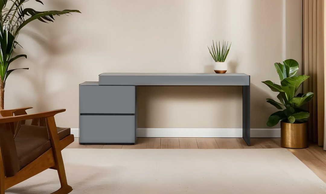 Tango Modern 2 Drawer Office Desk-Jennifer Furniture