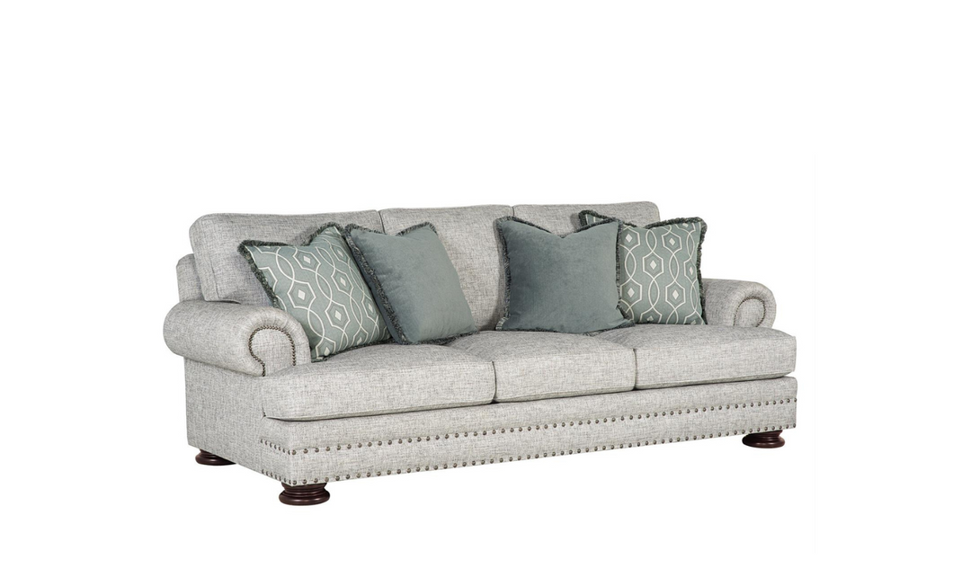 Bernhardt 3 Seater Foster Sofa With Rolled Arms